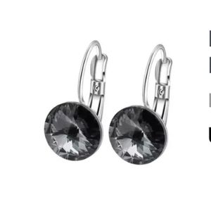 Crystals from Swarovski Dangle Earrings Ne…